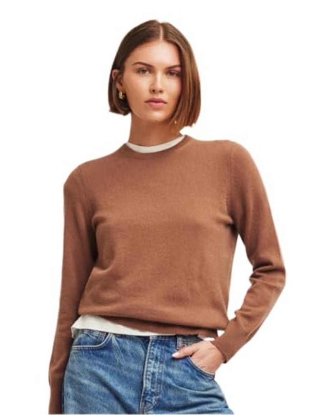 Cashmere Crewneck Sweater Pullover